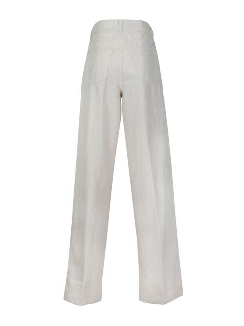 jeans dora boyfriend lurex NINE:INTHE:MORNING | 9SS26-DAA11LUREX NATURALE